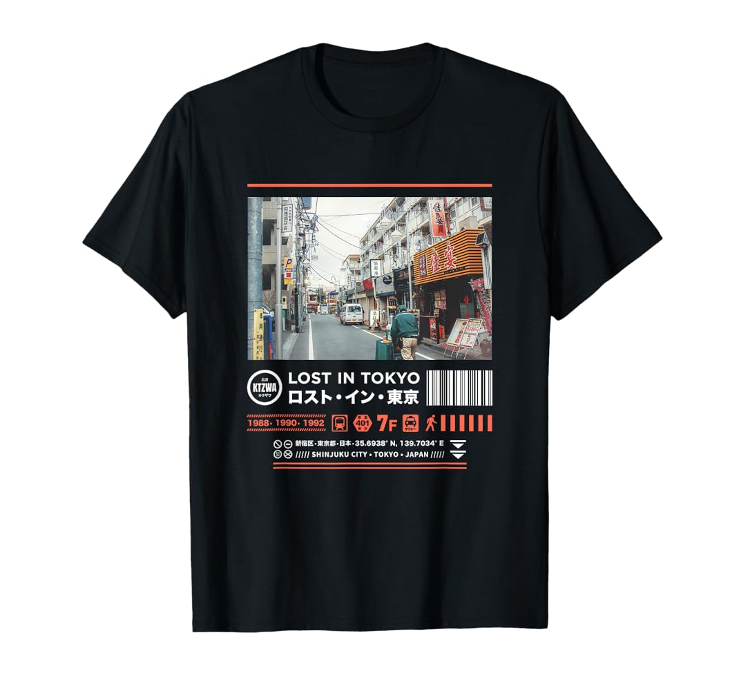 Amazon.com: Japanese Retro Vintage 90s 80s Streetwear Art